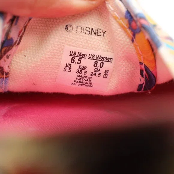 Vans x Disney Princess Shoes Women's 8 Cinderella Snow White Sneaker - Picture 3 of 9